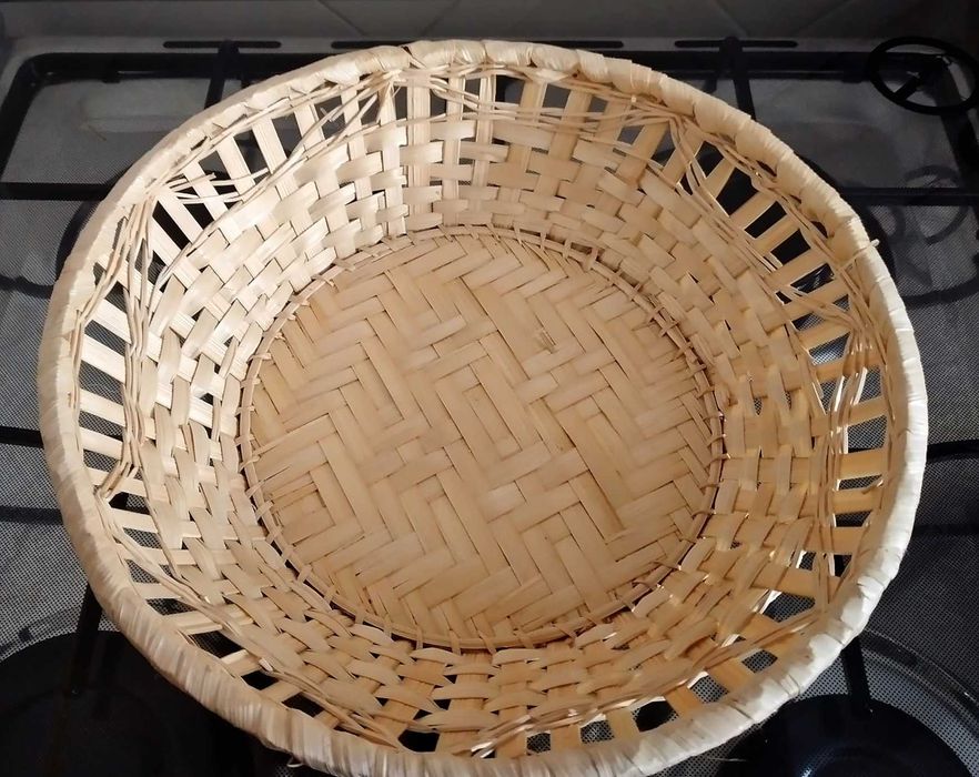 2 Cestos de palhinha novos