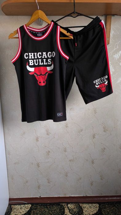 Спортивна форма (шорти + майка) Chicago Bulls (NBA)