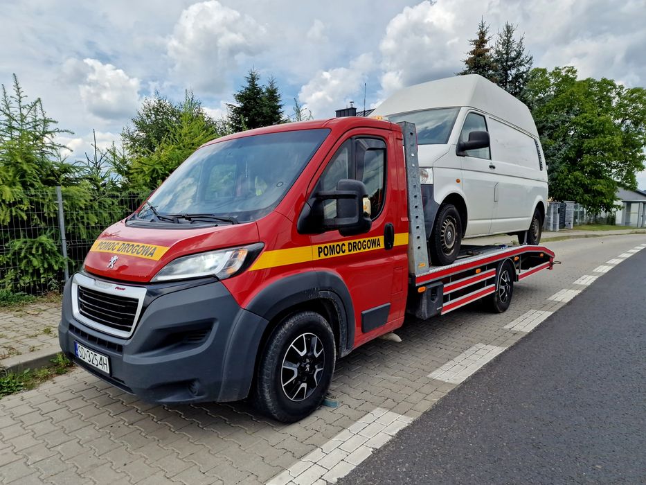 Laweta Holowanie Pomoc Drogowa 24h Transport WOLBROM, SZYBKO
