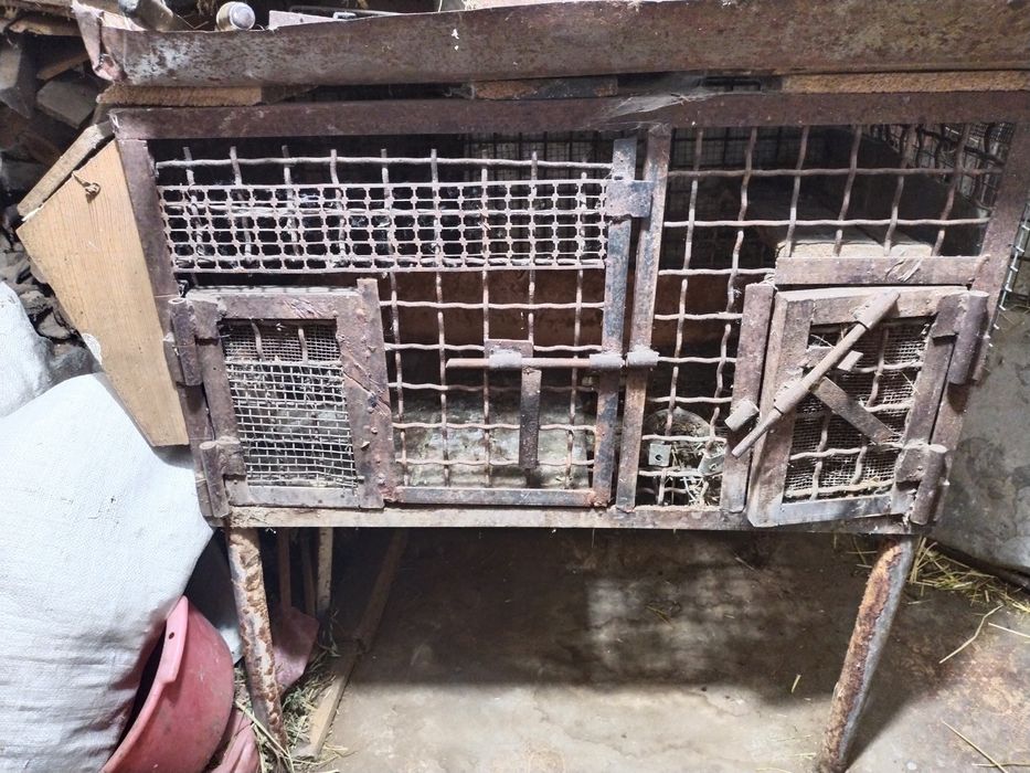 Клітки для кролів, курей, нутрій