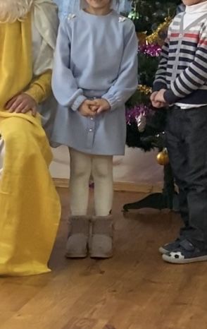 Теплий костюмчик для дівчинки 110-116