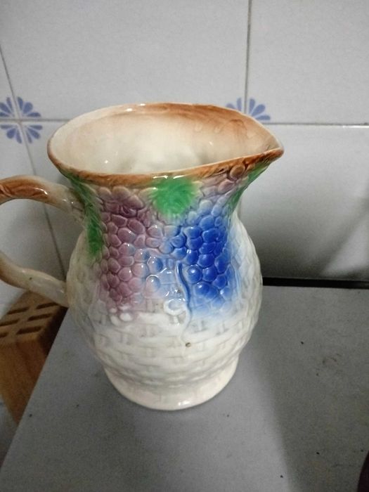 Caneca antiga barro