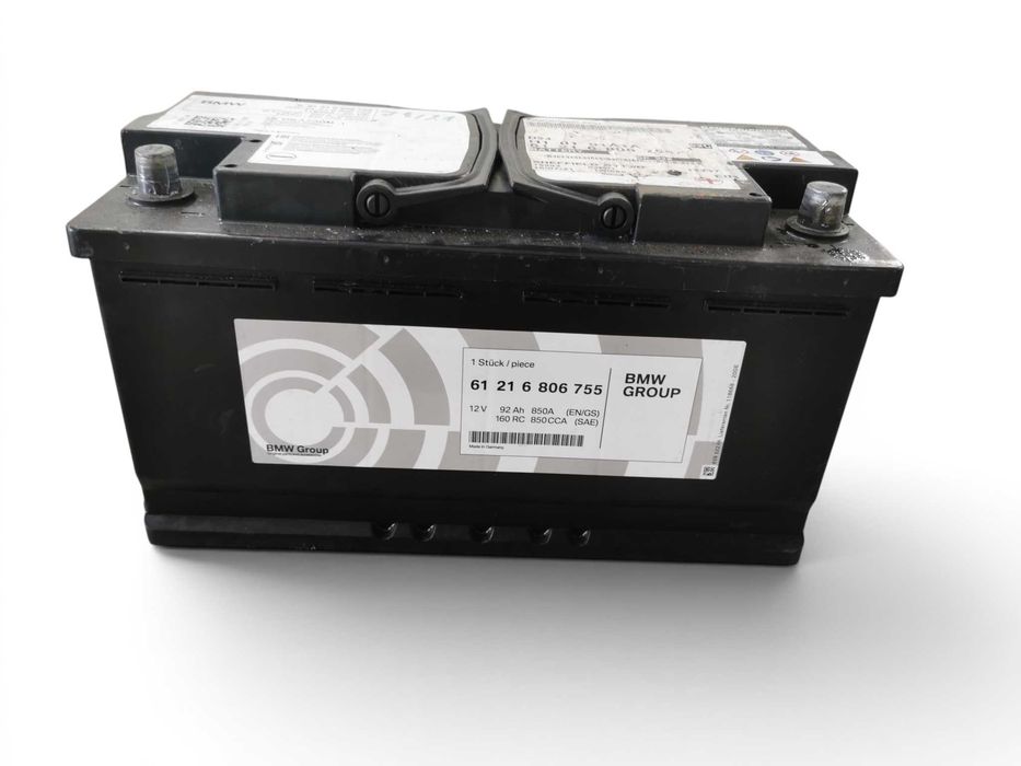 Akumulator samochodowy BMW AGM ORIGINAL 92ah 850A 2021 rok