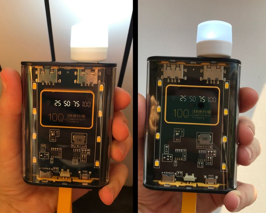 Павербанк - корпус під 3 акб 18650