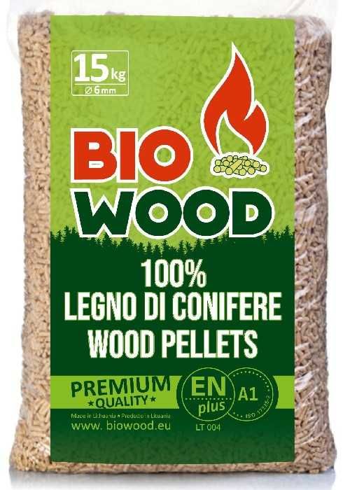Pellet sosnowy BIOWOOD
