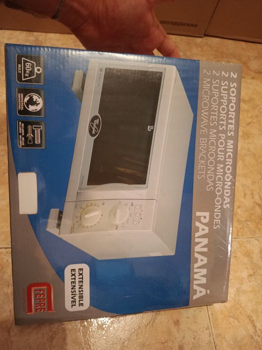 Suportes para microondas extensiveis
