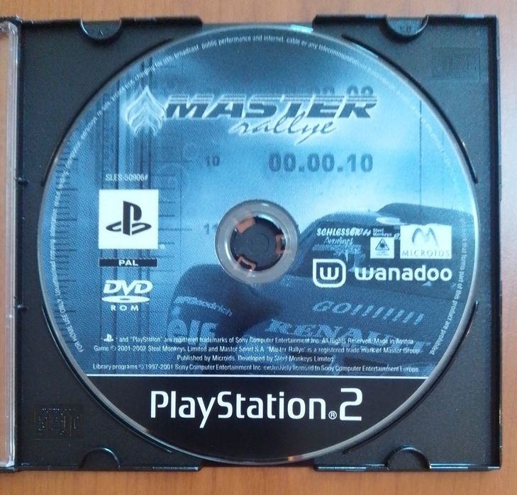 Jogo Master Rallye, para Playstation 2 PS2
