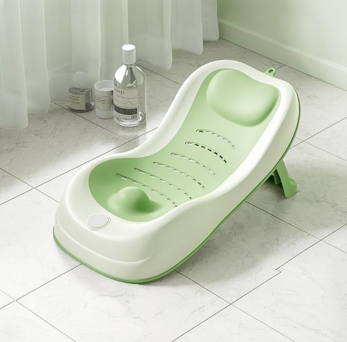 Гірка для купання немовлят,підставка для ванни, шезлонг для купання