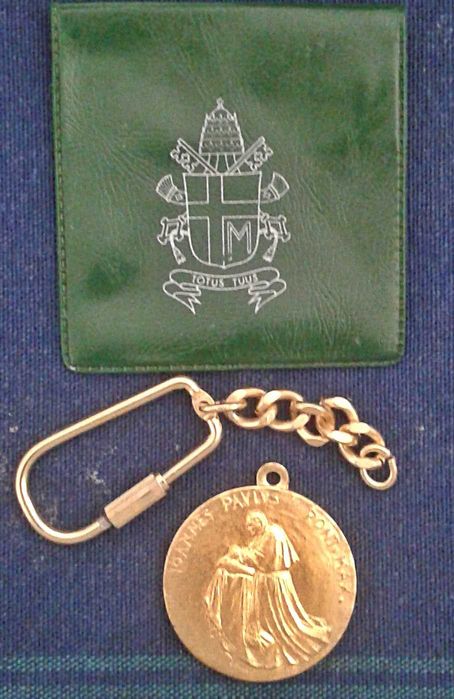 Medalha Visita Papa João Paulo II a Moçambique 1988 RARA