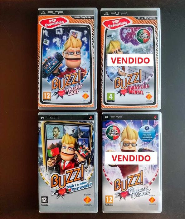 Jogos originais Sony PSP PlayStation Portable