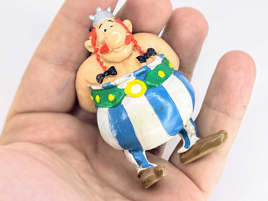 Asterix e Obelix - Figura PVC Vintage 1994 M.D. Toys (Bélgica)