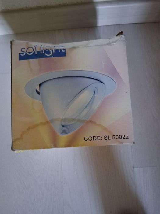 Projector branco rotativo