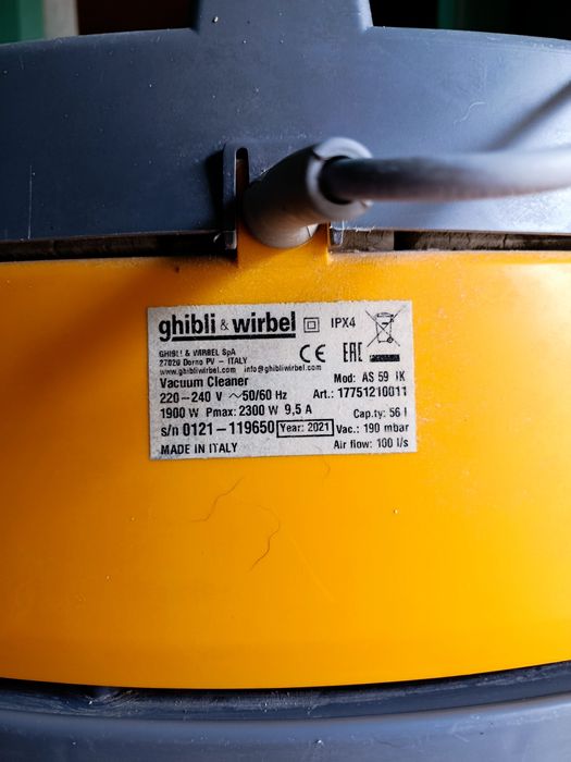 Aspirador de farinha