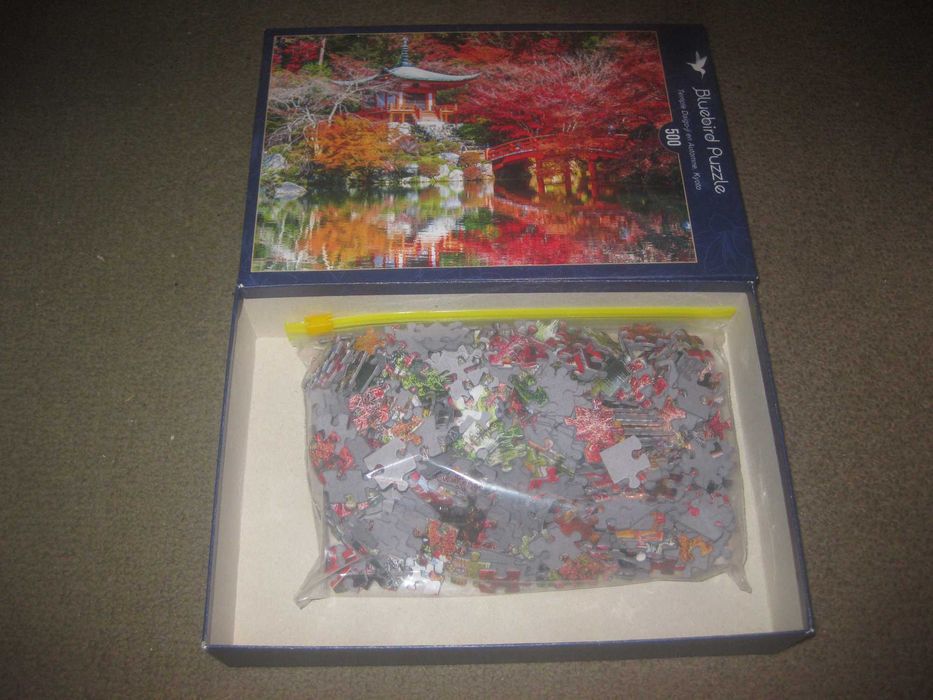 Puzzle da Blue Bird "Templo Daigo-ji"/500 Peças!