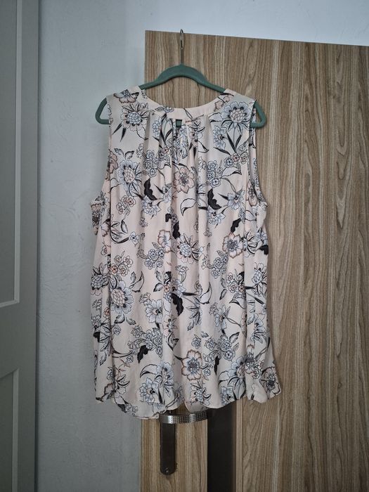 Bluzka plus size duży rozmiar kwiwaty