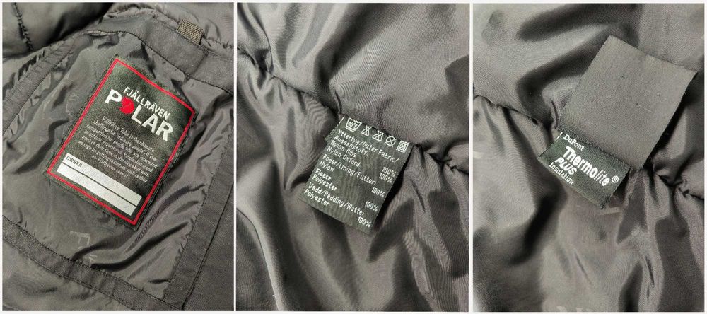 FJALLRAVEN  POLAR  THERMOLITE PLUS INSULATION  PRO - TECH / Kurtka