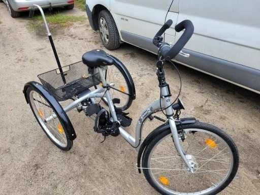 Rower rehabilitacyjny trójkołowy dla osoby do 175 cm - 7/10/25