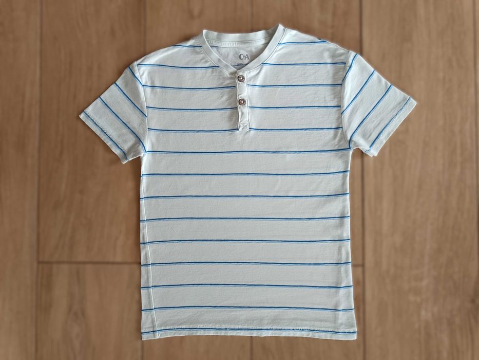 Koszulka polo bluzka krótki rękaw C&A 134/140