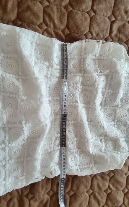 Літній білий комбінезон шорти розмір S