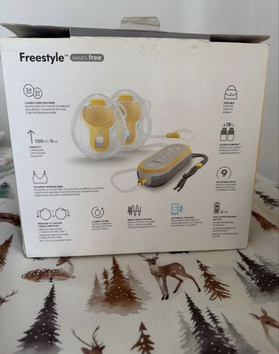 Extrator Elétrico Duplo Medela Freestyle Hands-Free