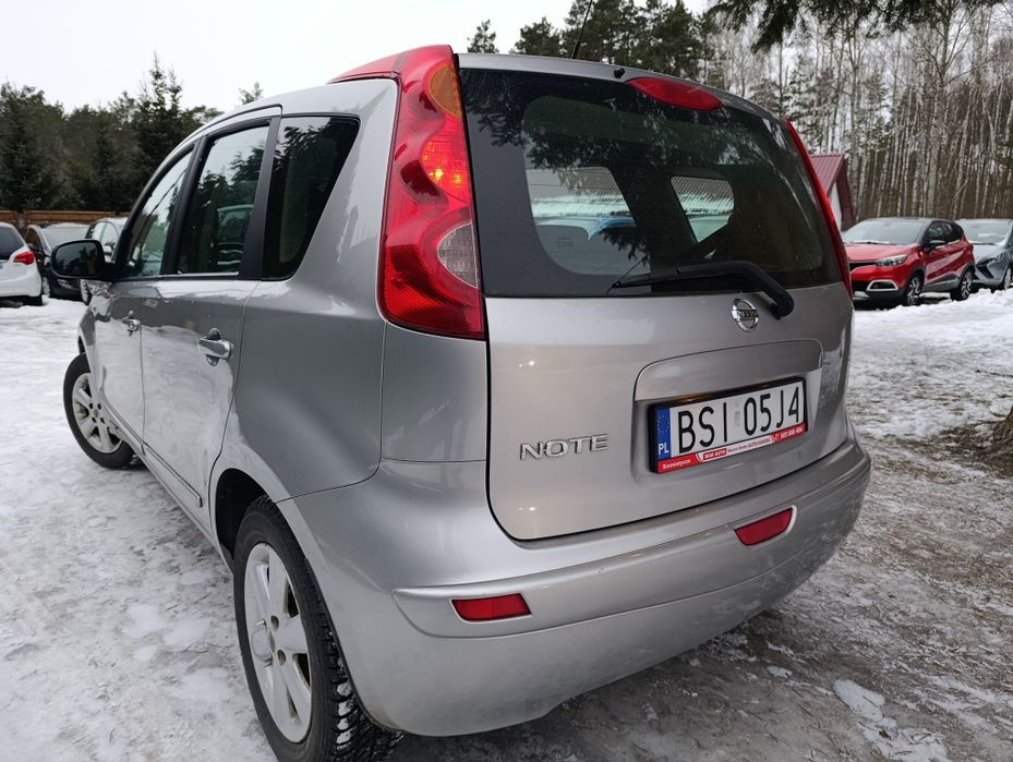 Nissan Note 1.4 benzyna 88KM 2008r Klima Zarejestrowany