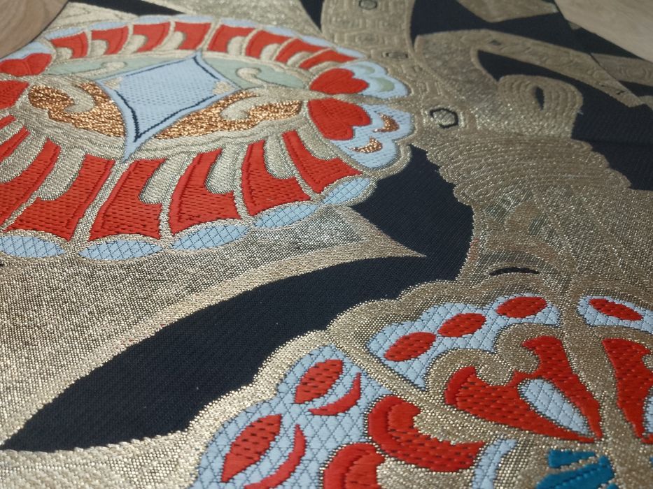 Pas fukuro obi, oryginalny japoński pas do kimono