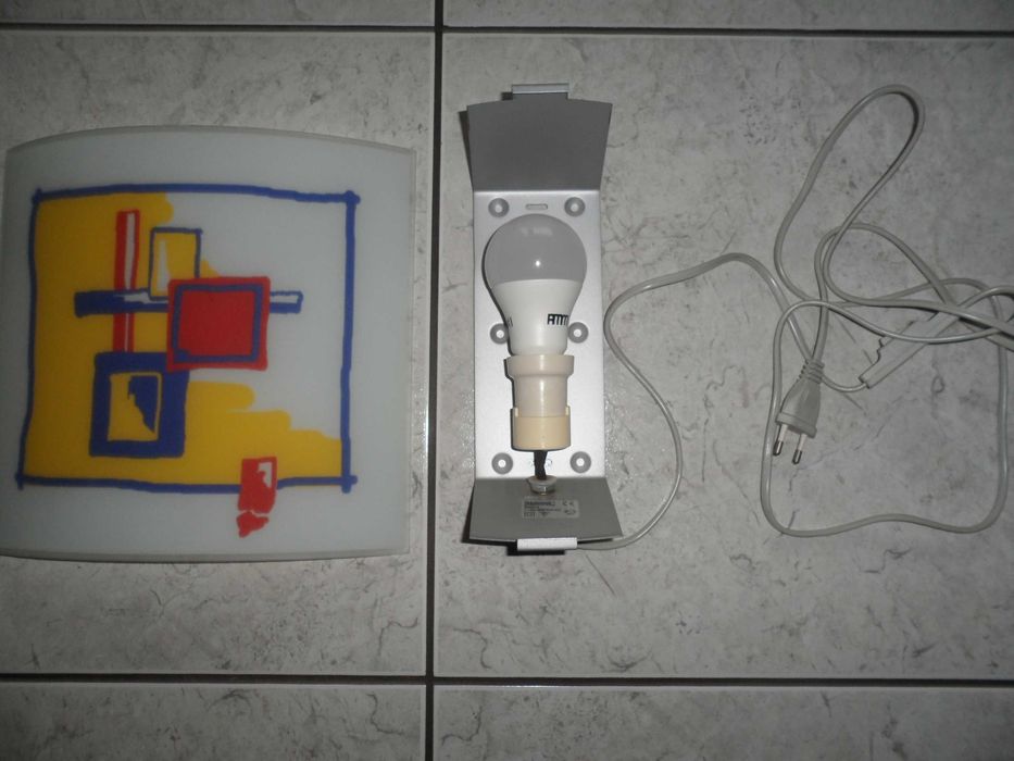 lampa kinkiet ścienny Philips Massive szkło oszronione futurystyczny m