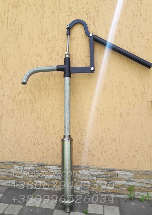 Ручний насос помпа для води з свердловини 30, 40, 50+ метрів.