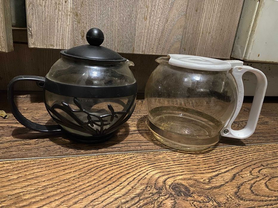 Стеклянный чайник заварник скляний чайник