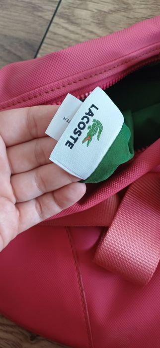 Lacoste red cherry torba