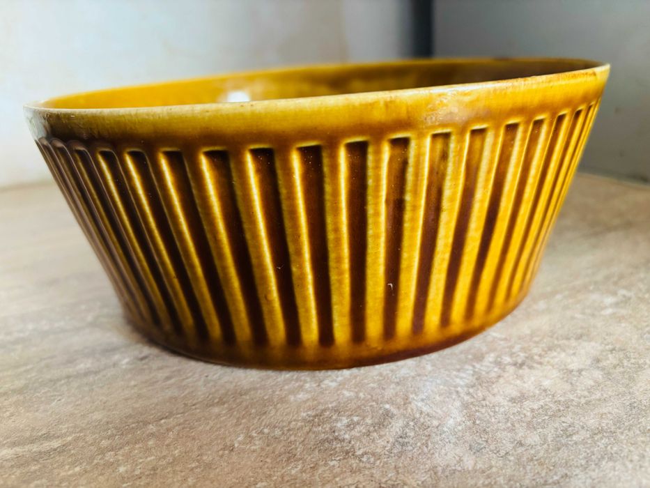 Miska ceramiczna Mirostowice miodowa