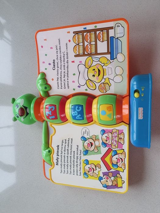 Fisher Price książeczka z piosenkami rymowanka