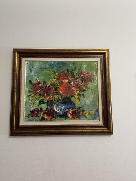 Quadro pintado sobre tela