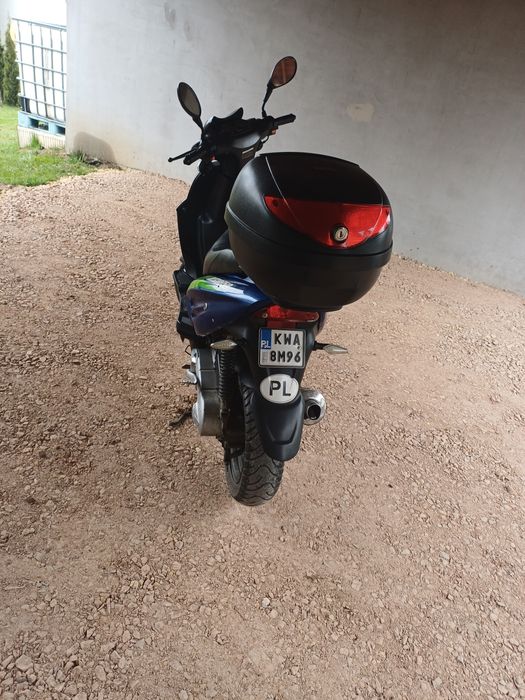 Motorower 50c niebieski