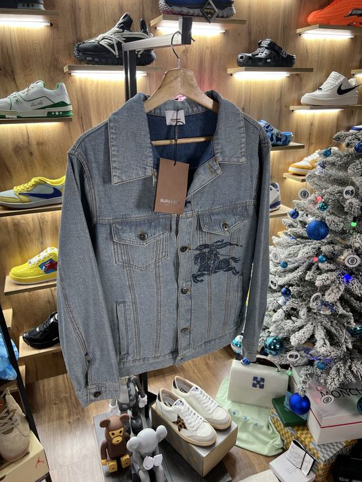 Джинсова Куртка Burberry EKD Blue Denim Jacket