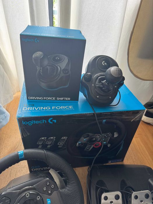 Logitech G29 + Shifter