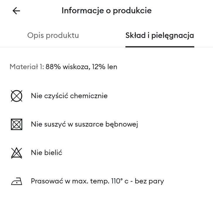 Sukienka z wiskozą i len 36 S sinsay
