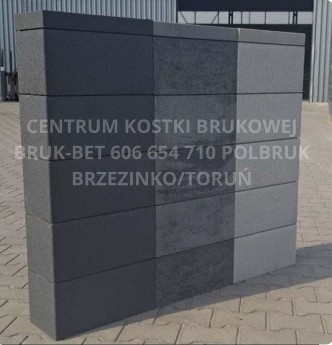 Pustak ogrodzeniowy 50x19x19, 50x22x20 Continental BRUK-BET Rezydencja