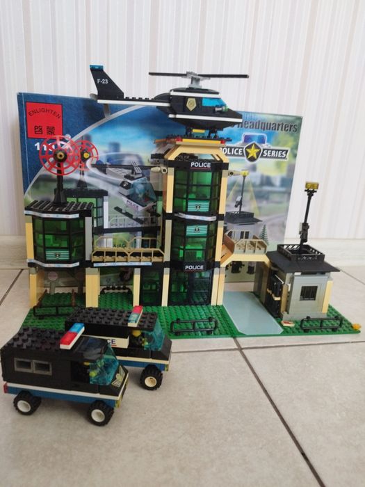 Lego лего поліцейський участок