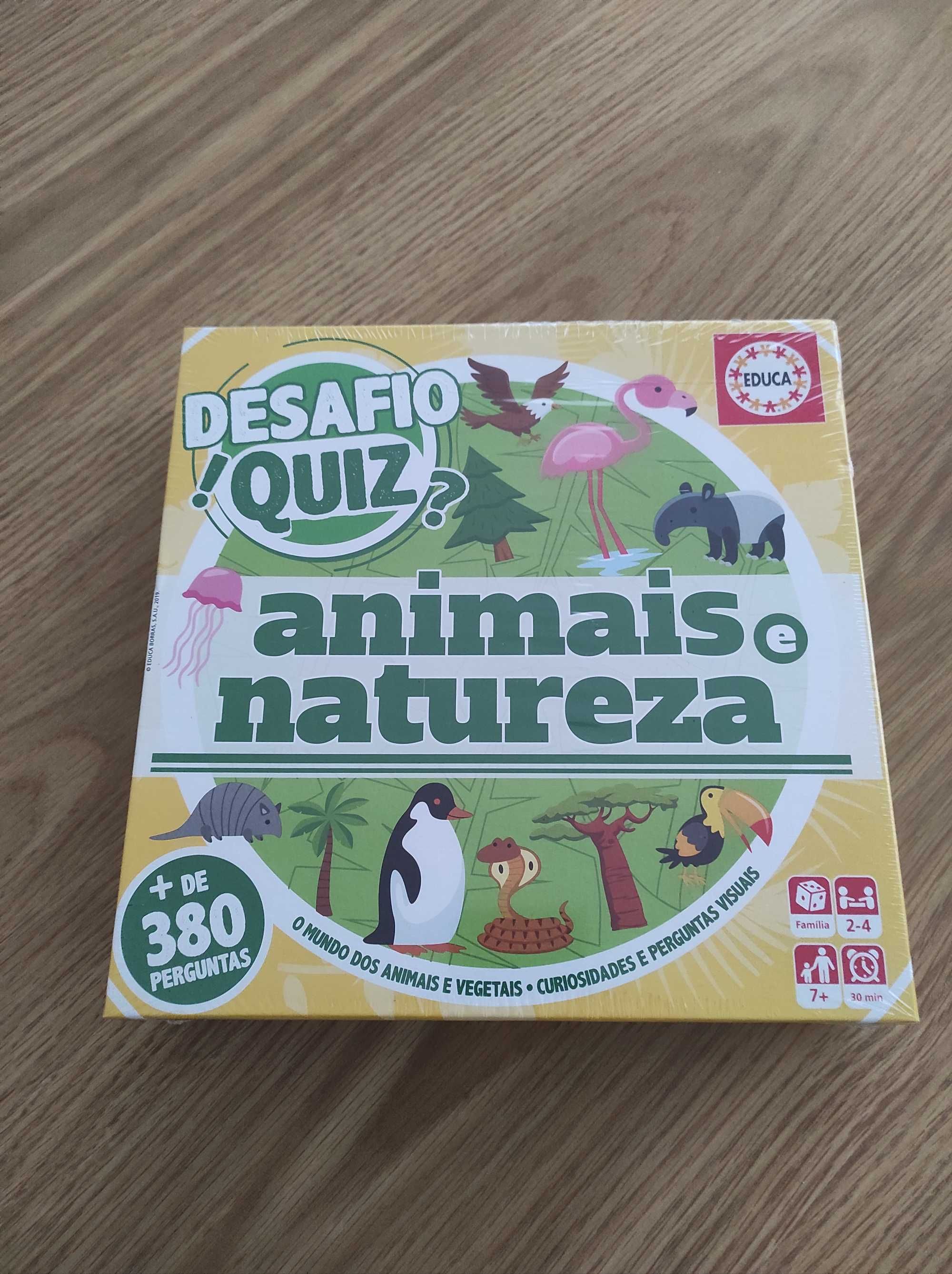 Jogo Desafio Quiz  Animais e natureza - novo Samouco • OLX Portugal