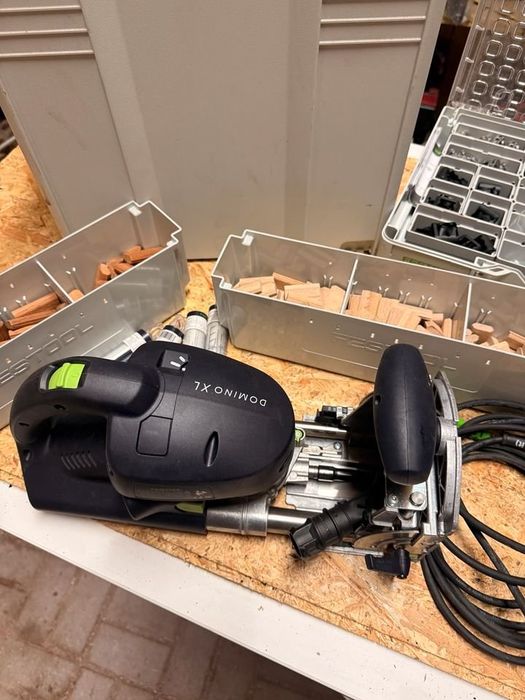 Festool Domino DF 700 XL Frezarka do Połączeń Drewna Kompletny Zestaw