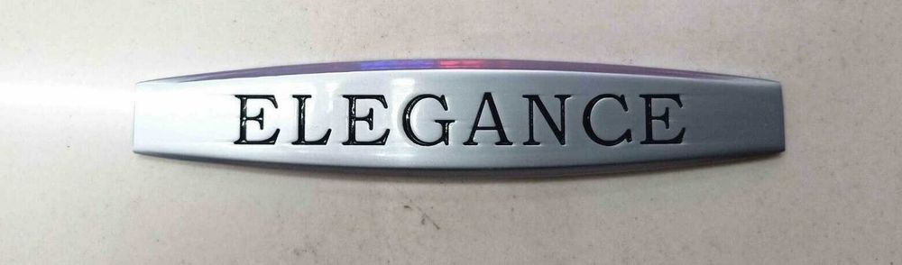 Nowy znaczek ELEGANCE emblemat metal przyklejany logo