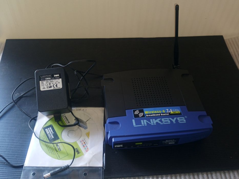 Router Linksys 2,4 GHz WRK54G