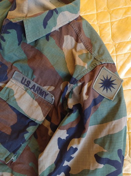 US Army, bluza, maskowanie Woodland