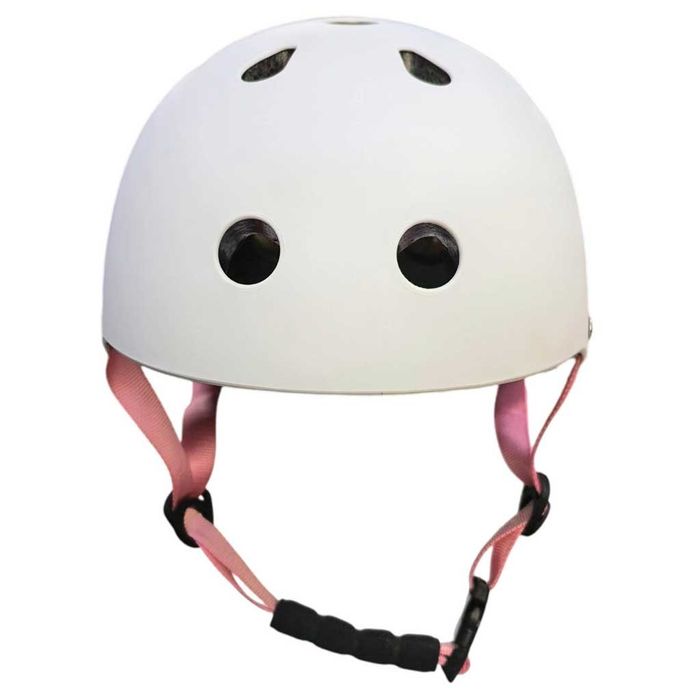 Kask rowerowy dla dziecka Trike Fix dziecięcy  LED S 48-54cm biały