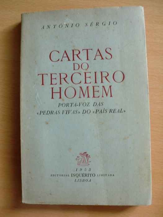 Cartas do Terceiro Homem
de António Sérgio