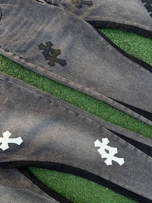 ‼️ЦІНУ ЗНИЖЕНО‼️ Джинси Chrome hearts x Gallery dept Flared/Кльош