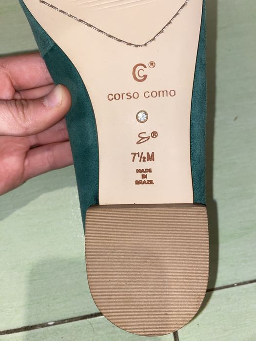 Новые женские замшевые туфли Corso Como, размер 37-38 (US 7.5)