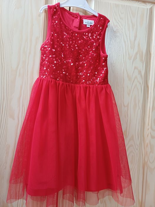 Piękna sukienka wizytowa świąteczna  110r