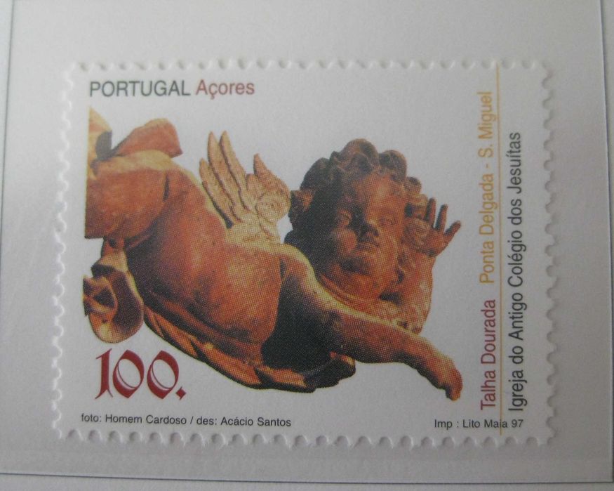 1997 - Série nº 2409/12 - Talha Dourada Açores